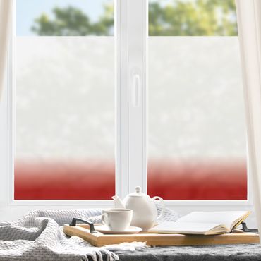 Decorazione per finestre - Tintura in dispersione rosso