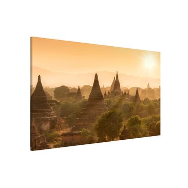 Lavagna magnetica - Tramonto su Bagan