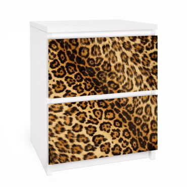 Carta adesiva per mobili IKEA - Malm Cassettiera 2xCassetti - Jaguar Skin