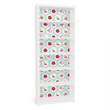 Carta adesiva per mobili IKEA - Billy Libreria - Cherries design