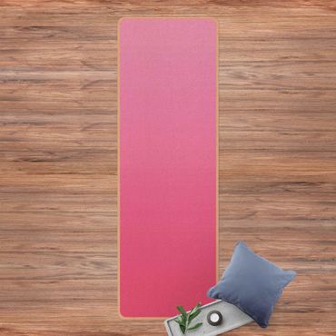 Tappetino yoga - Gradiente cromatico rosa