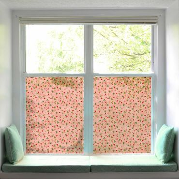 Decorazione per finestre - The Strawberry Fairy - Strawberry Flowers