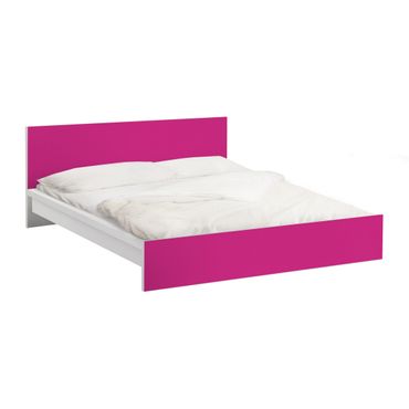 Carta adesiva per mobili IKEA - Malm Letto basso 160x200cm Colour Pink