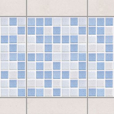 Adesivo per piastrelle - Mosaic Tiles Light Blue 15x20 cm