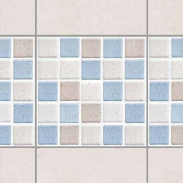 Adesivo per piastrelle - Mosaic Tile Sea Sand 10x10 cm