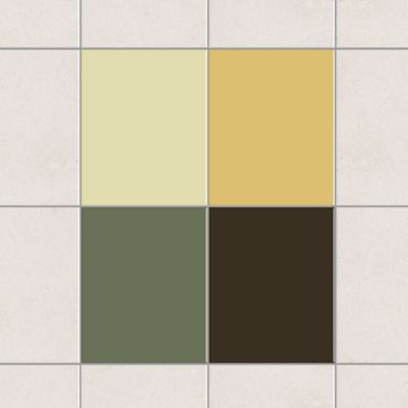 Adesivo per piastrelle - Colour Set Autumn 20cm x 15cm