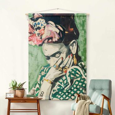 Arazzo da parete - Frida Kahlo - Collage No.3