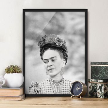 Poster con cornice - Ritratto di Frida Kahlo