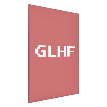 Lavagna magnetica - Sigla Gaming GLHF - Formato verticale 2:3