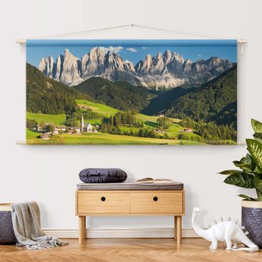 Arazzo da parete - Odlegruppa in Sudtirolo