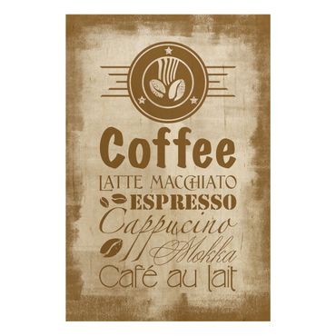 Quadro in legno - No.SF597 Coffee 4 - Verticale 2:3