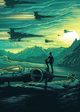 Carta da parati - Star Wars X-Wing Assault Takodana