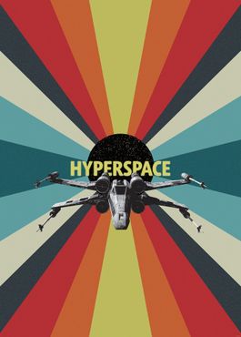Carta da parati - Star Wars Hyperspace