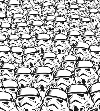 Carta da parati - Star Wars Stormtrooper Swarm