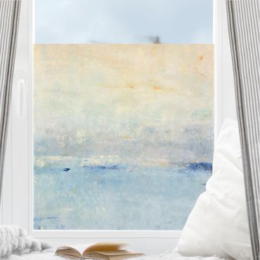Decorazione per finestre - Sole che si tuffa nel mare