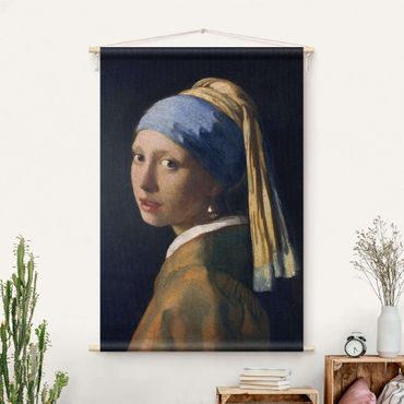 Arazzo da parete - Jan Vermeer Van Delft - La ragazza con l'orecchino di perla