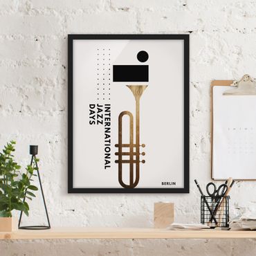 Poster con cornice - Jazz Days Berlin