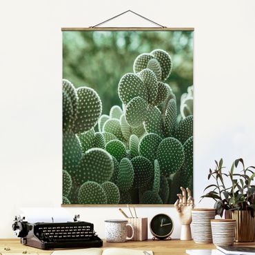 Foto su tessuto da parete con bastone - Cactus - Verticale 3:4