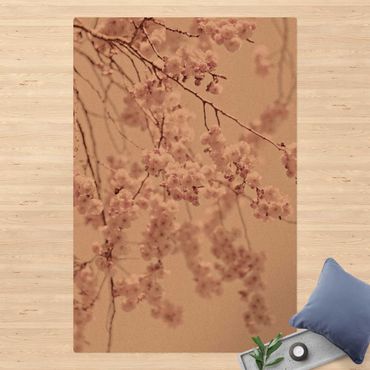 Tappetino di sughero - Danza di fiori di ciliegio - Formato verticale 2:3