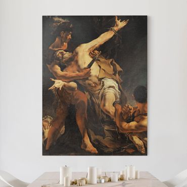 Stampa su tela - Giovanni Battista Tiepolo - Il Martirio di San Bartolomeo - Verticale 3:4