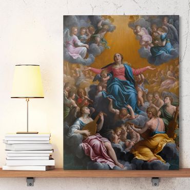 Stampa su tela - Guido Reni - L'Assunzione della Vergine Maria - Verticale 3:4