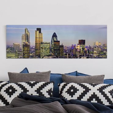 Stampa su tela - London City - Panoramico