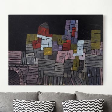 Stampa su tela - Paul Klee - Vecchie Mura Sicilia - Orizzontale 4:3
