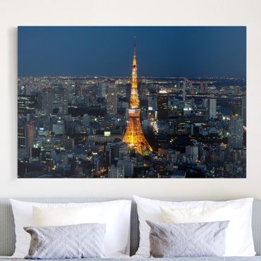 Stampa su tela - Tokyo Tower - Orizzontale 3:2