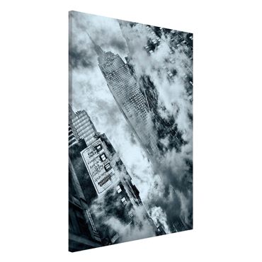 Lavagna magnetica - Facade of the Empire State Building - Formato verticale 2:3