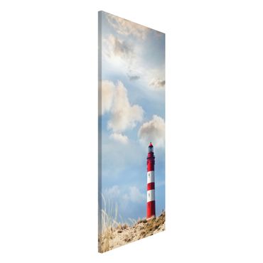 Lavagna magnetica - Lighthouse In The Dunes - Panorama formato verticale