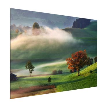 Lavagna magnetica - Misty Autumn Day Svizzera - Formato orizzontale 3:4