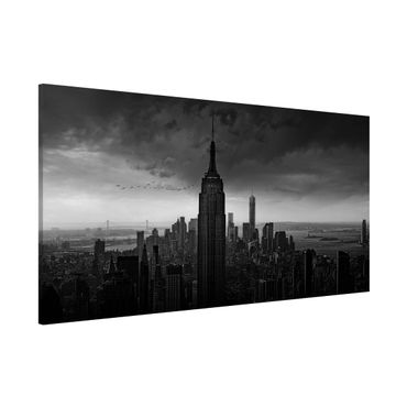 Lavagna magnetica - New York Rockefeller View - Panorama formato orizzontale