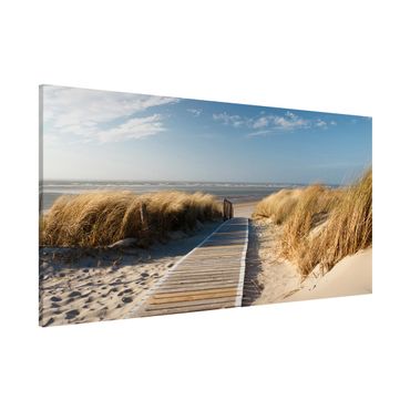 Lavagna magnetica - Baltic Sea Beach - Panorama formato orizzontale