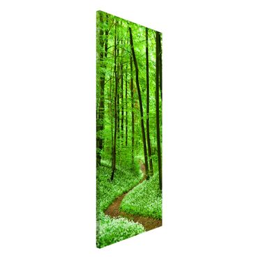 Lavagna magnetica - Romantic Forest Track - Panorama formato verticale