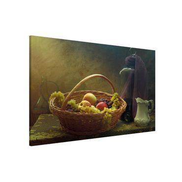 Lavagna magnetica - Still Life With Fruit Basket - Formato orizzontale 3:2