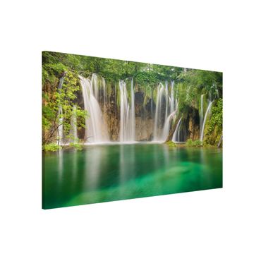 Lavagna magnetica - Waterfall Plitvice Lakes - Formato orizzontale 3:2
