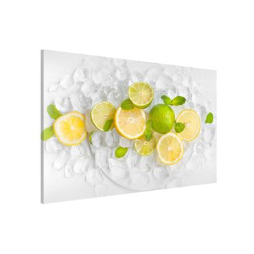 Lavagna magnetica - Citrus Fruits On Ice - Formato orizzontale 3:2