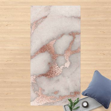 Tappetino di sughero - Effetto marmo con brillantini - Formato verticale 1:2