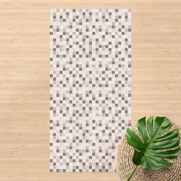 Tappetino di sughero - Mosaico di piastrelle set invernale - Formato verticale 1:2
