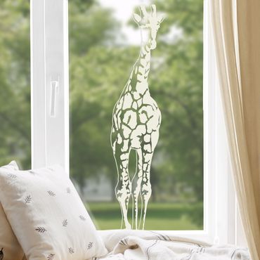 Adesivo per finestre - no.TA1 Giraffe