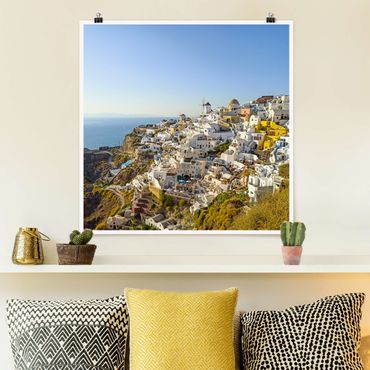 Poster - Oia a Santorini