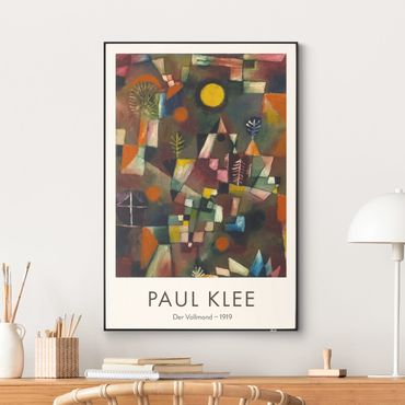 Quadro intercambiabile - Paul Klee - La Luna piena - Edizione museo