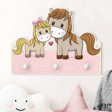 Appendiabiti per bambini - Cavallino pony