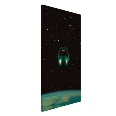 Lavagna magnetica - Collage retrò - Space Express - Formato verticale 3:4