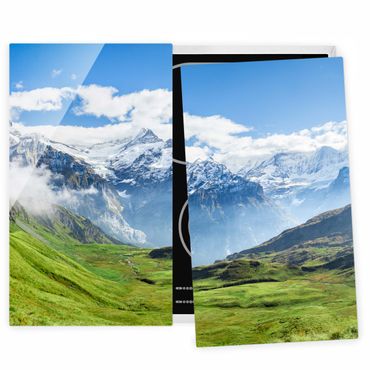 Coprifornelli - Panorama delle Alpi svizzere