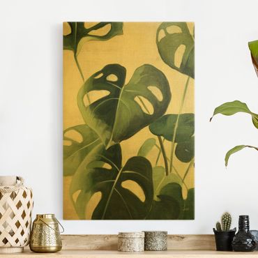 Stampa su tela - Studio delle piante tropicali II - Formato verticale2:3