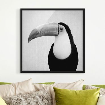 Poster con cornice - Tucano Torben in bianco e nero