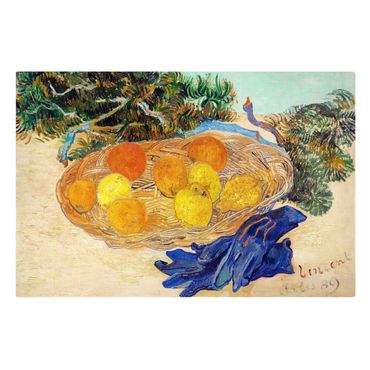 Stampa su tela - Van Gogh - Natura morta con arance - Orizzontale 3:2