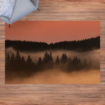 Tappetino di sughero - Foresta di nebbia sognante - Formato orizzontale 3:2