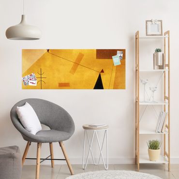 Quadro in vetro - Wassily Kandinsky - Fuori di Massa - Espressionismo - Panoramico